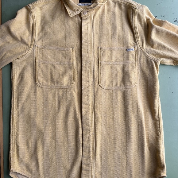 Mens Scotch & Soda - long sleeve shirt in butter yellow, XL - Picture 5 of 11